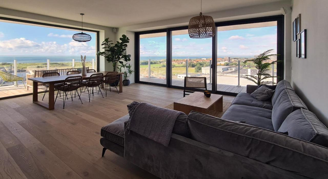 Central Park Tower Sea View Residence With Pool And Gym Oostende Dış mekan fotoğraf