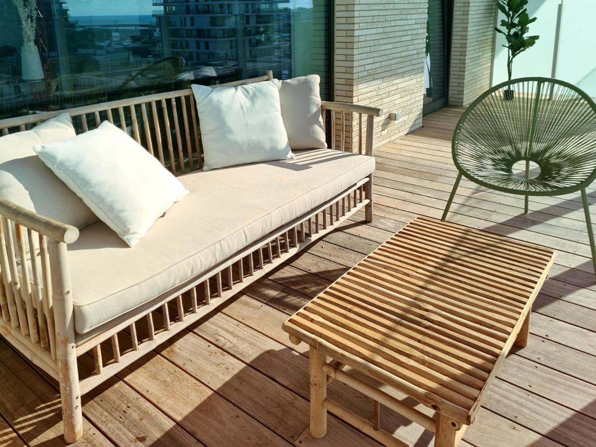 Central Park Tower Sea View Residence With Pool And Gym Oostende Dış mekan fotoğraf