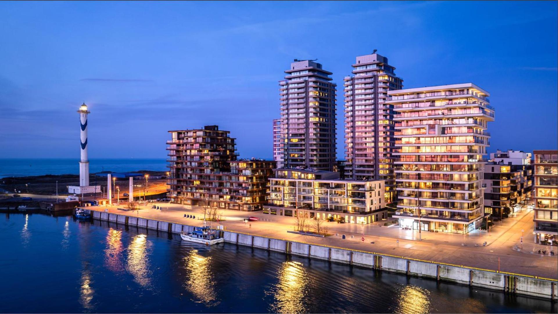 Central Park Tower Sea View Residence With Pool And Gym Oostende Dış mekan fotoğraf